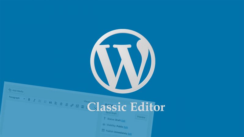 Como Voltar Para o Editor de Artigos Clássico do WordPress