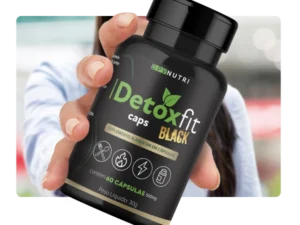 Detox Fit Caps Black