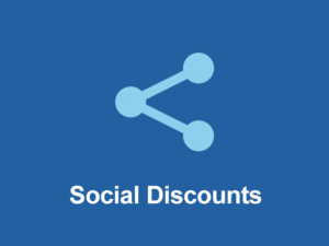 Easy Digital Downloads EDD Social Discounts Addon