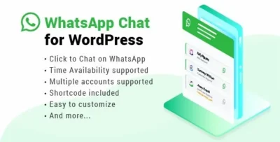 WhatsApp Chat WordPress