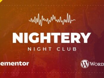 Nightery Night Club WordPress Tema