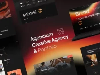 Agencium Creative Agency Portfolio WordPress Theme