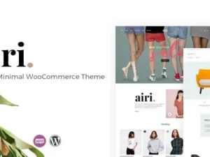 Airi Clean Minimal WooCommerce Theme