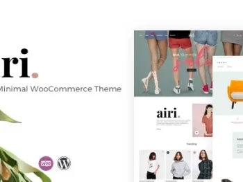 Airi Clean Minimal WooCommerce Theme