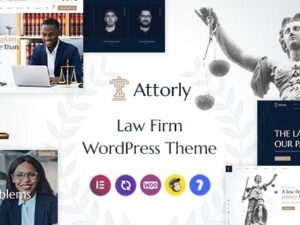 Attorly Escritório de Advocacia WordPress Tema