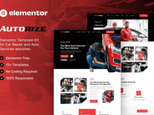 Autorize – Car Repair & Auto Services Elementor Template Kit