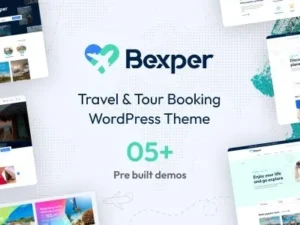 Bexper Travel Tour Booking WordPress Theme