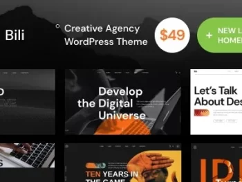 Bili Creative Agency WordPress Theme