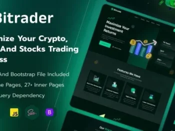 Bitrader Crypto Stock and Forex Trading Business