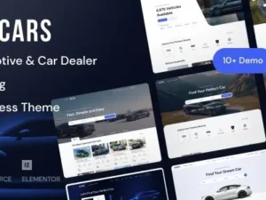 Boxcar Automotive Car Dealer WordPress Theme