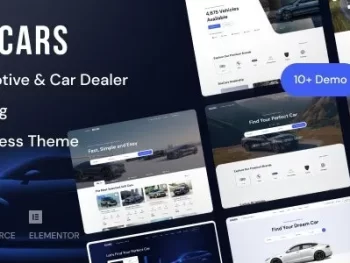 Boxcar Automotive Car Dealer WordPress Theme