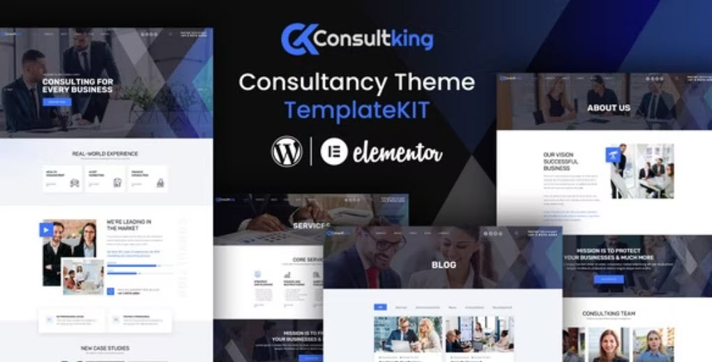 Consultking – Business Elementor Template Kit