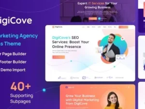 Digicove Digital Marketing Agency WordPress Theme