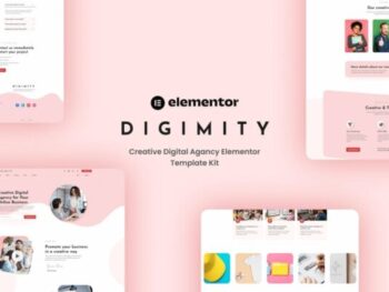Digimity – Creative Digital Agancy Elementor Template Kit