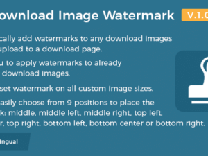 Easy Digital Downloads Download Image Watermark