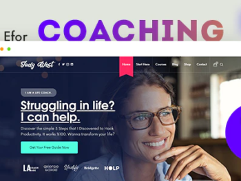 Efor Coaching & Online Courses WordPress Theme