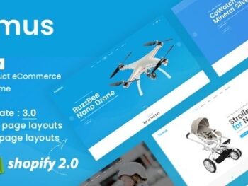 Elomus Shop Produto Único Shopify Tema