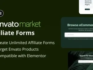 Envato Market Affiliate Forms for Elementor