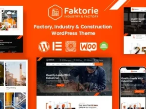 Faktorie Tema WordPress de Indústria e Fábrica