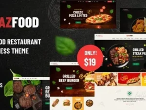 Fazfood Fast Food Restaurant WordPress Theme