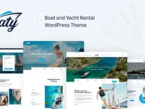 Floaty Barco Yacht Rental WordPress Tema