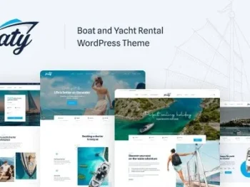 Floaty Barco Yacht Rental WordPress Tema