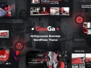 Gaaga Creative Agency WordPress Theme