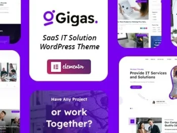 Gigas SaaS WordPress Tema