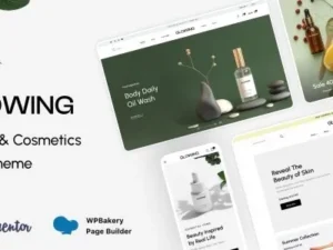 Glowing Beauty Cosmetics Shop Theme