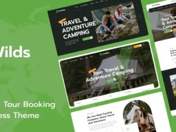 Gowilds Tema WordPress de reserva de turismo de viagem