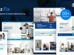 HouzFix Encanador Handyman Serviços WordPress Tema