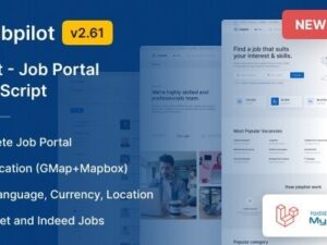 Jobpilot Job Portal Laravel Script