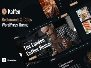 Kaffen Restaurant WordPress Theme