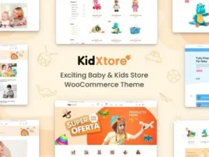 KidXtore Baby Shop e Kids Store WooCommerce Tema