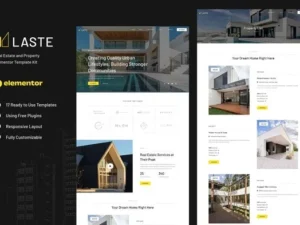 Laste – Real Estate & Property Elementor Template Kit