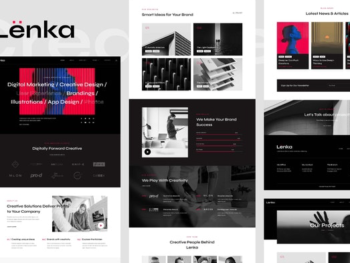 Lenka – Creative Digital Agency Elementor Template Kit