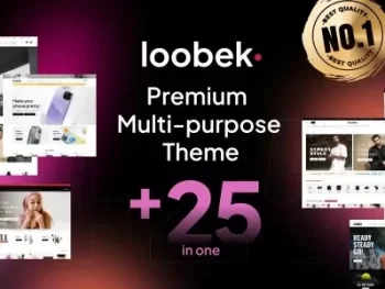 Loobek Elementor Multipurpose WooCommerce Theme