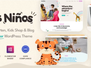 Los Ninos Educação Infantil WordPress Tema