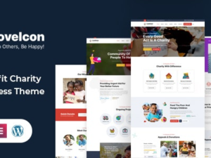 LoveIcon – Nonprofit Charity Elementor Template Kit