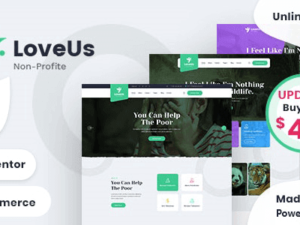 Loveus NonProfit Charity WordPress Theme