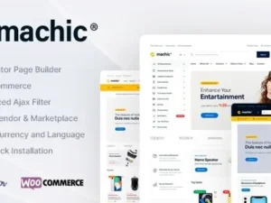 Machic Electronics Store WooCommerce Theme