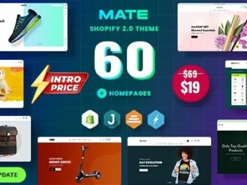 Mate Multipurpose Shopify 2 0 Theme