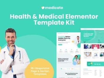 Medicate – Health & Medical Elementor Template Kit