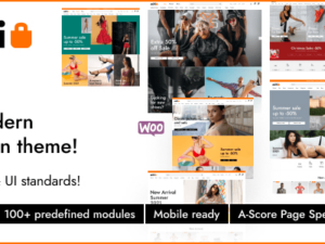 Miti Elementor Moda WooCommerce Tema