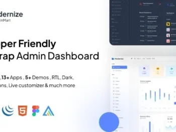 Modernize Bootstrap Admin 5 React MUI Dashboard