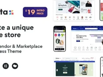 Motta Multi-Vendor and Marketplace WordPress Theme