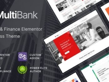 Multibank Negócios e Finanças WordPress Tema