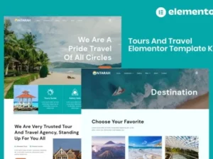 Ntarah – Tours & Travel Elementor Template Kit