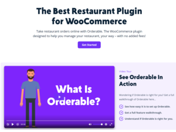 Orderable Pro Food Ordering System for WordPress