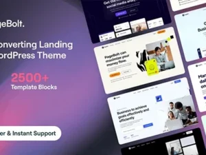 PageBolt Landing Page WordPress Theme